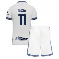 Inter Milan Joaquin Correa #11 Replica Away Minikit 2024-25 Short Sleeve (+ pants)